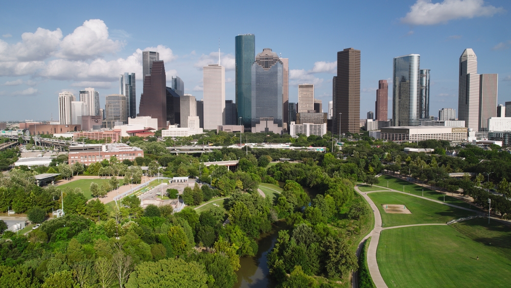 Houston City Skyline