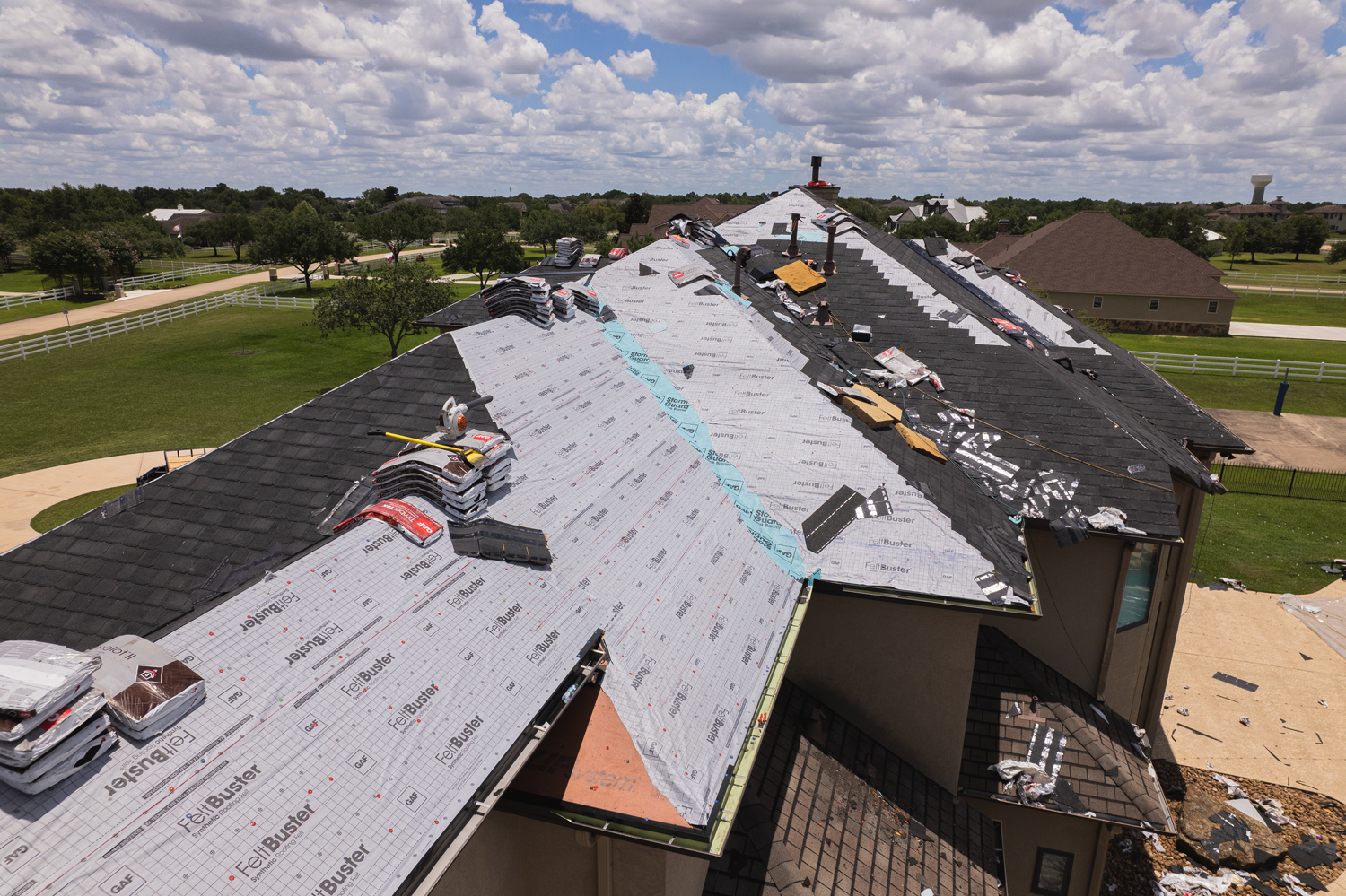 AMW Roofing Request Roof Wind Damage Repair